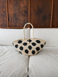 Araw-Araw Tote in Cream Polka